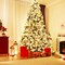 Pre-Lit Premium Snow Flocked Hinged Artificial Christmas Tree
